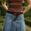 Falda plisada